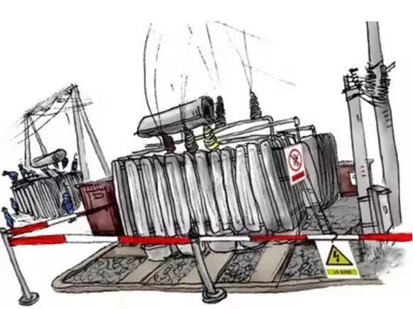 Why are cobblestones placed under the transformer?(pic1) Why are cobblestones placed under the transformer?(pic1)